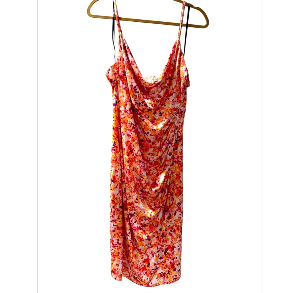 Laundry by Shelli Segal Floral Spaghetti Strap Dress